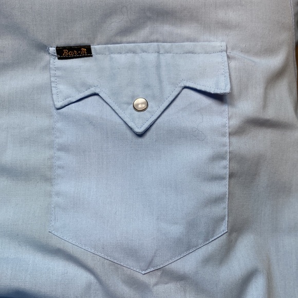 Bar M Rancher Button Up Shirt with Snaps size XXL - Picture 3 of 5